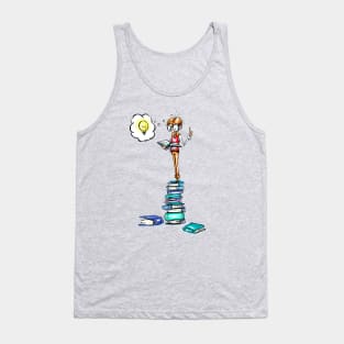 The Book Worm Klaus Baudelaire Tank Top